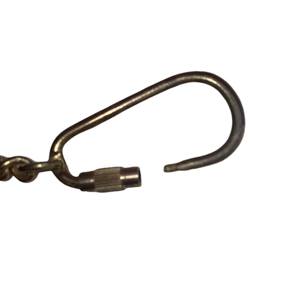 Vintage Roger Gimbel Accessories Pebbled Vegan Leather Mini Coin Purse Keychain - Picture 10 of 10